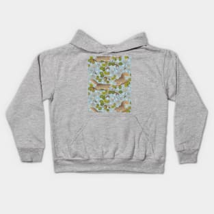 Ojai Squirrels Frolic In An Oak Tree Kids Hoodie